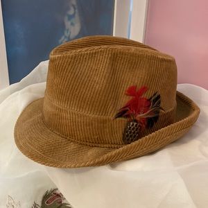 Vintage United Hatters cap, brown size 7